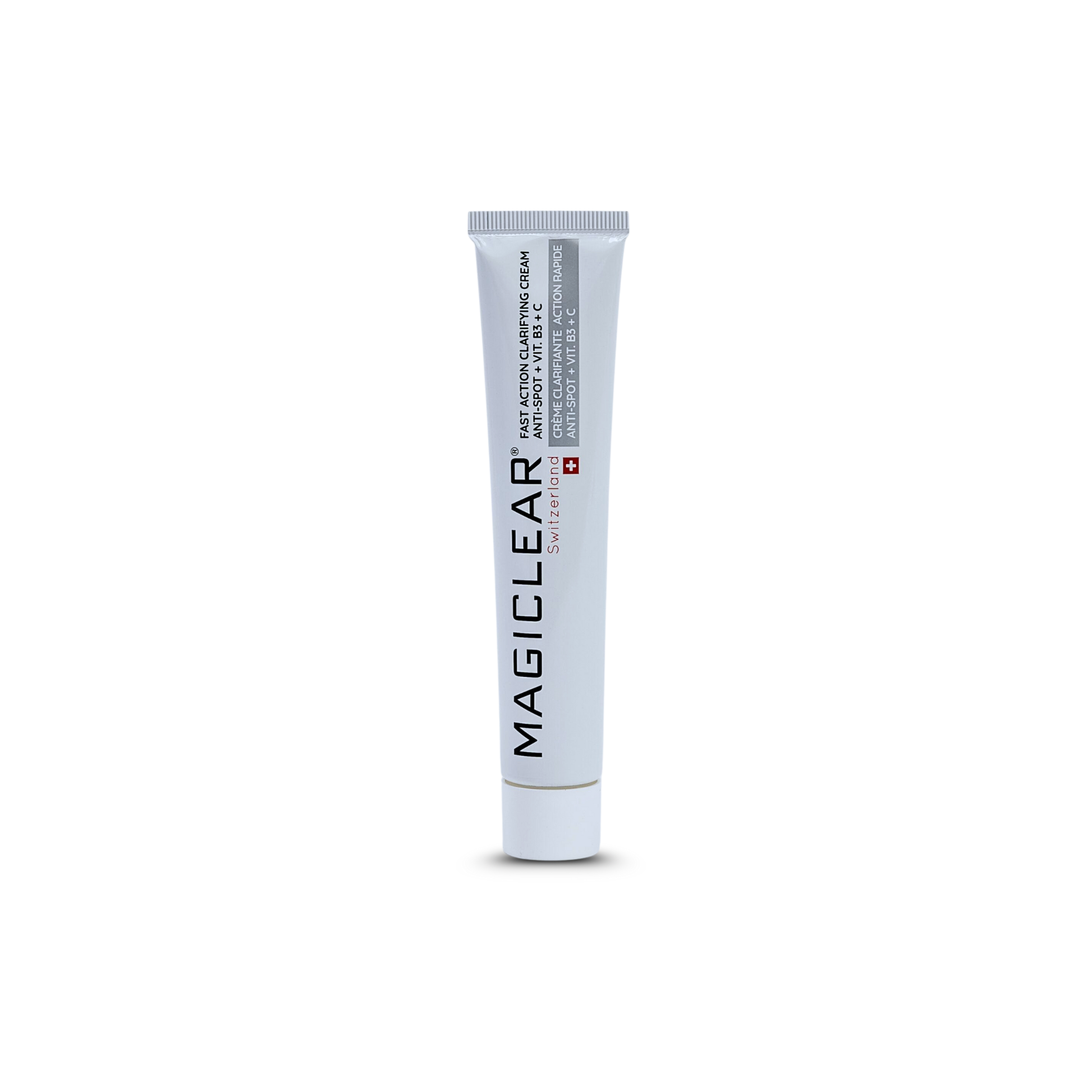 Magiclear Swiss kit serum clarifiant action rapide + creme clarifiante, teint plus lumineux, achat sur rivieracosmedics.com
