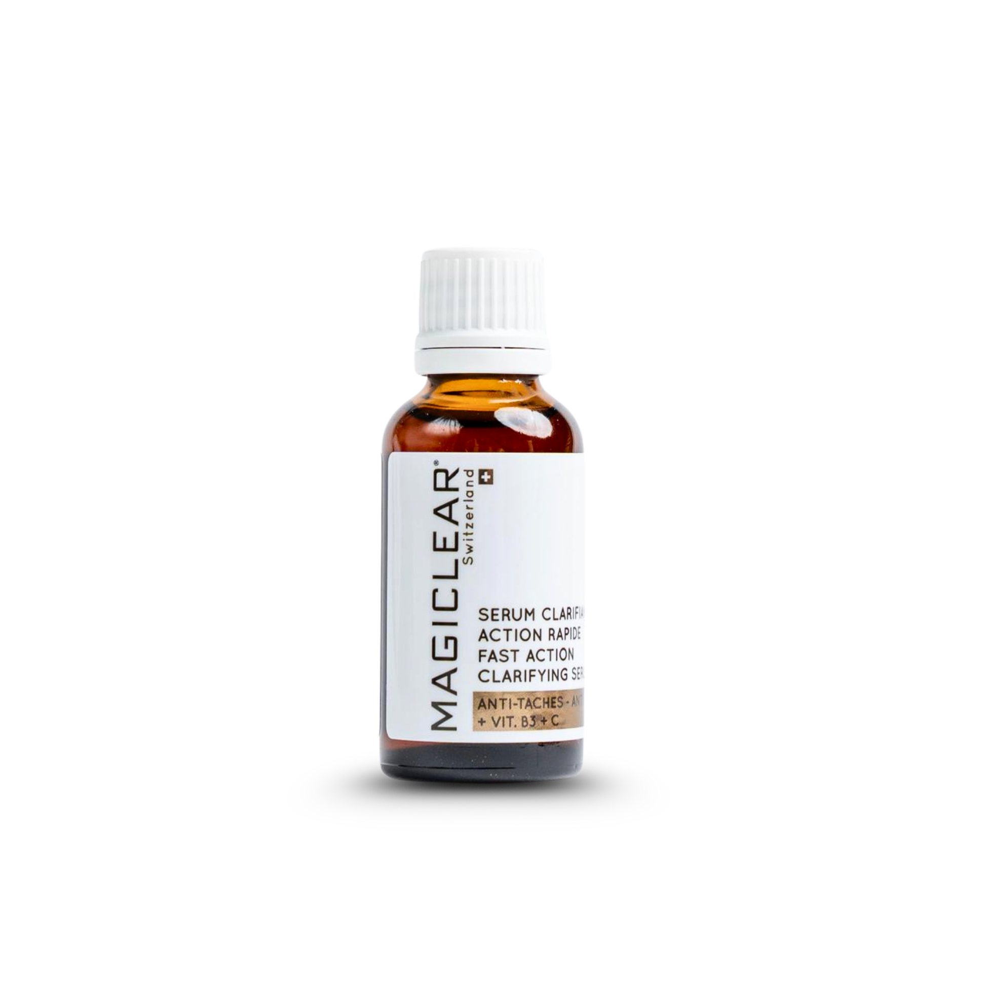Pack Magiclear serum et creme clarifiants action rapide, aide a unifier le teint et attenuer taches, disponible en France