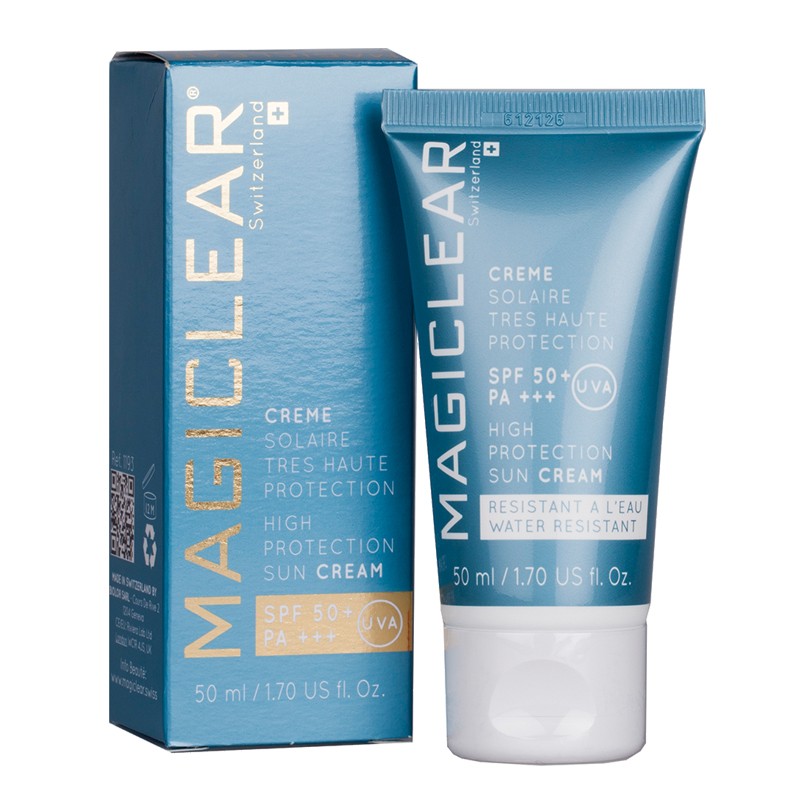 Duo solaire Magiclear invisible et teintee, routine solaire visage, protection SPF50+ et fini naturel, vente en France